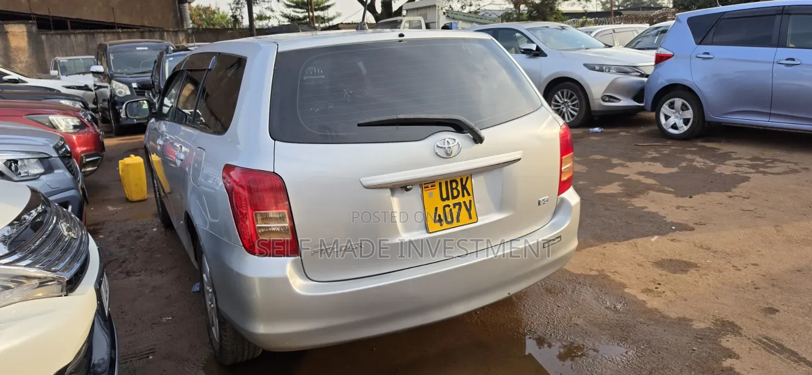 Toyota Corolla Fielder 2008 Silver