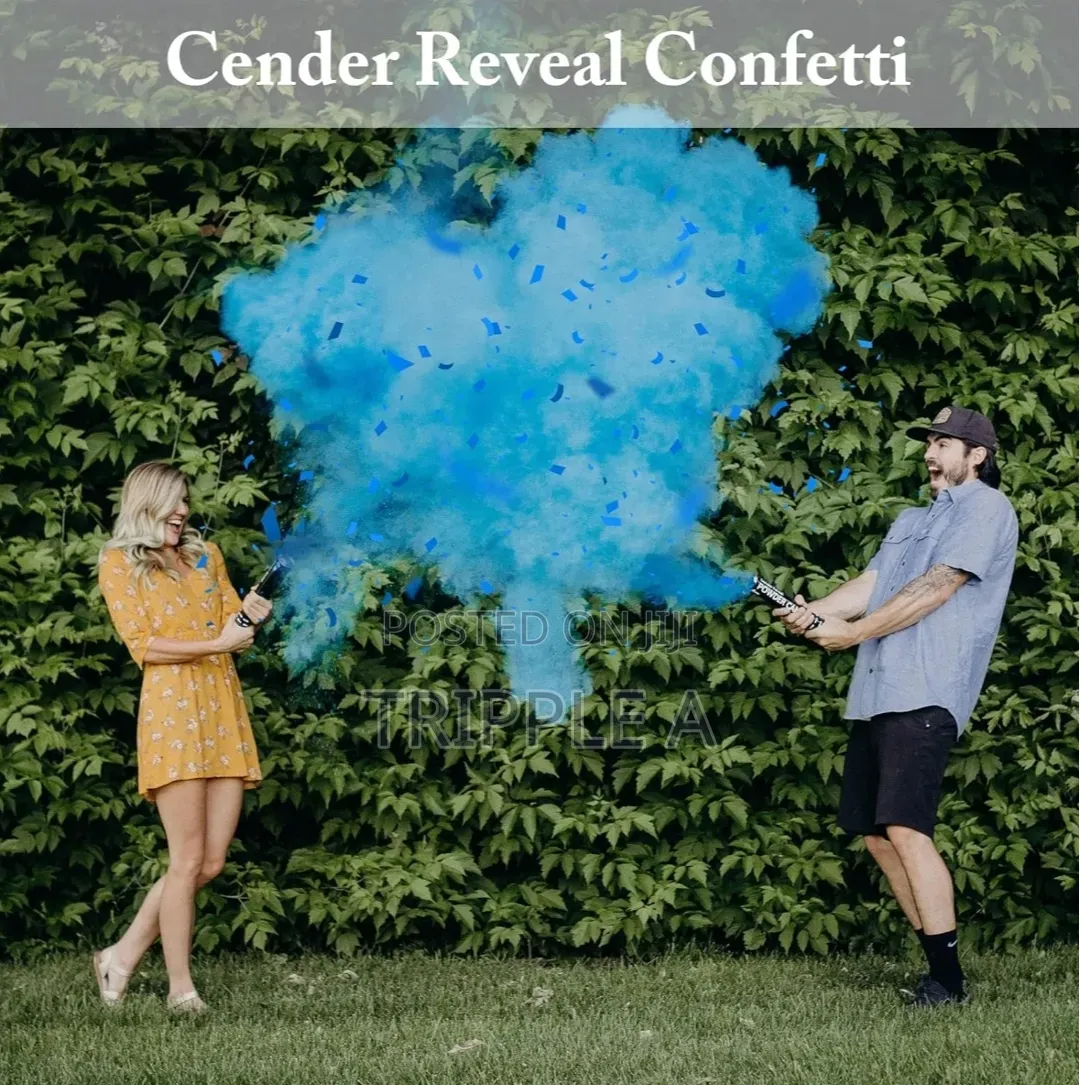 4pcs Color Smoke Confetti Cannons Powder