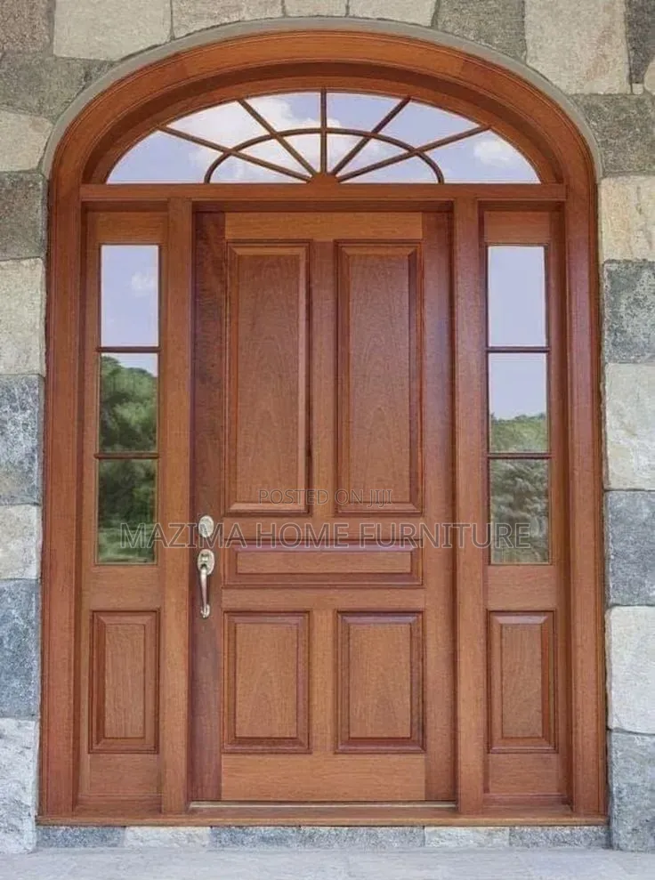Main Entrance" Mahogany Door
