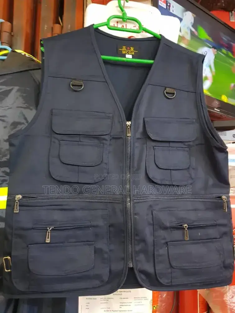 Black Press Jacket/Media Vests