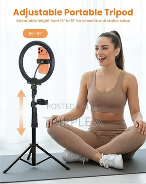 12inch Led Ring Light With Stand And Phone Holder