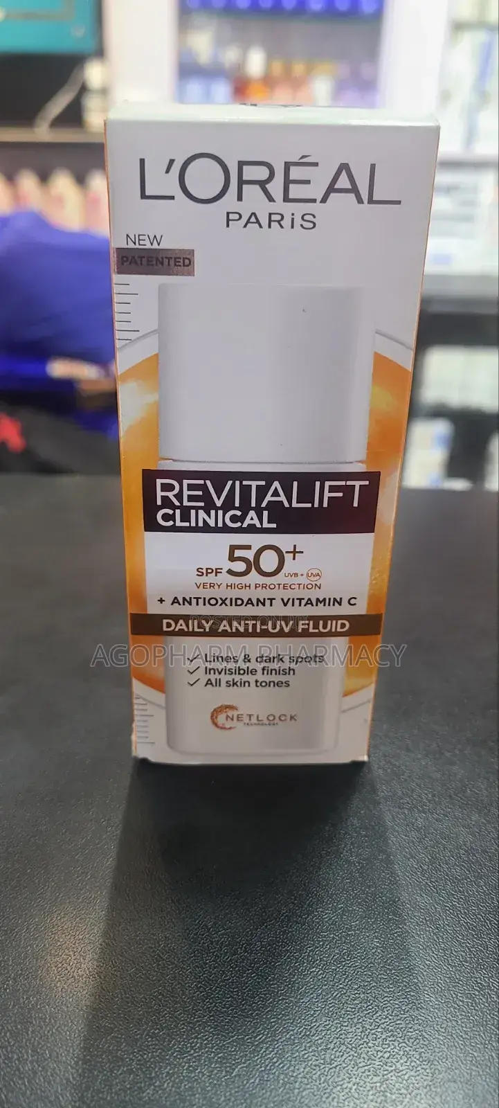 l'Oreal Revitalift Clinical SPF 50 +Antioxidant Vitamin C