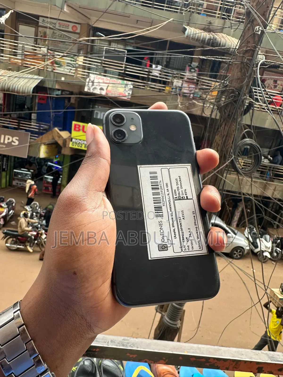 New Apple iPhone 11 64 GB Black