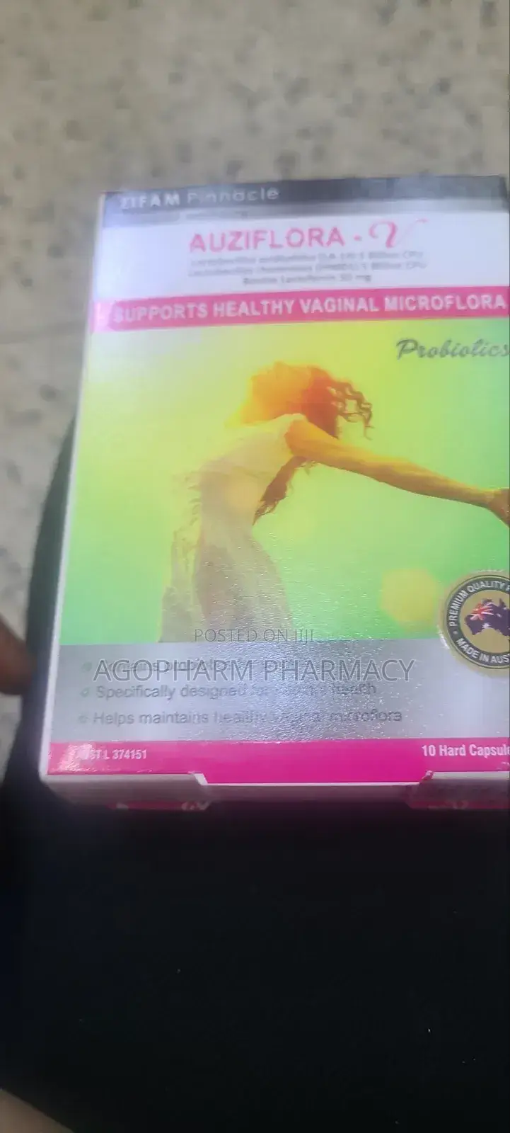 Auziflora-2 Supports Healthy Vaginal Microflora
