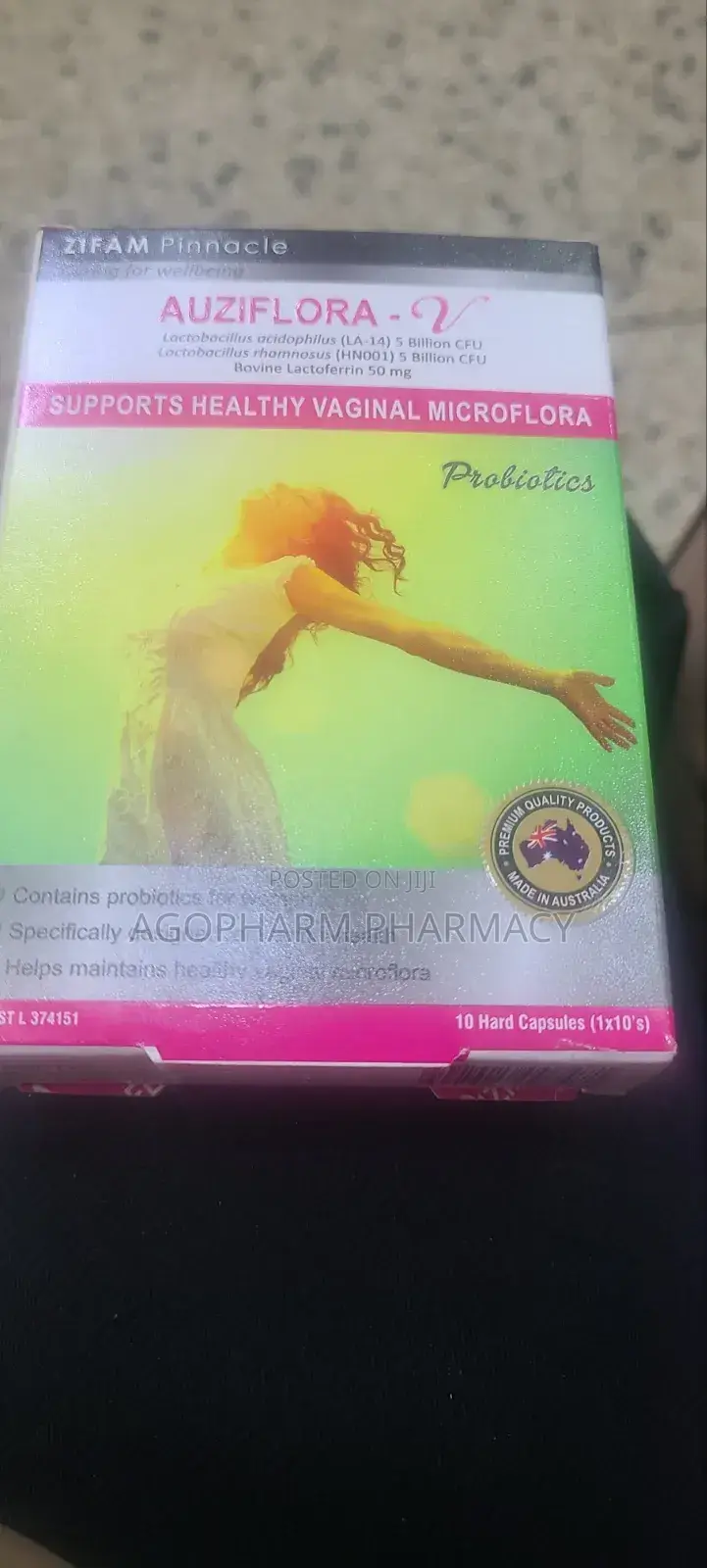 Auziflora-2 Supports Healthy Vaginal Microflora