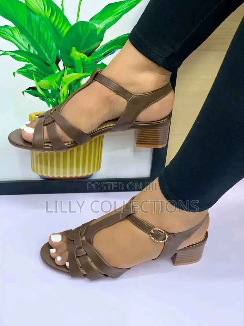 Block Chunky Heel