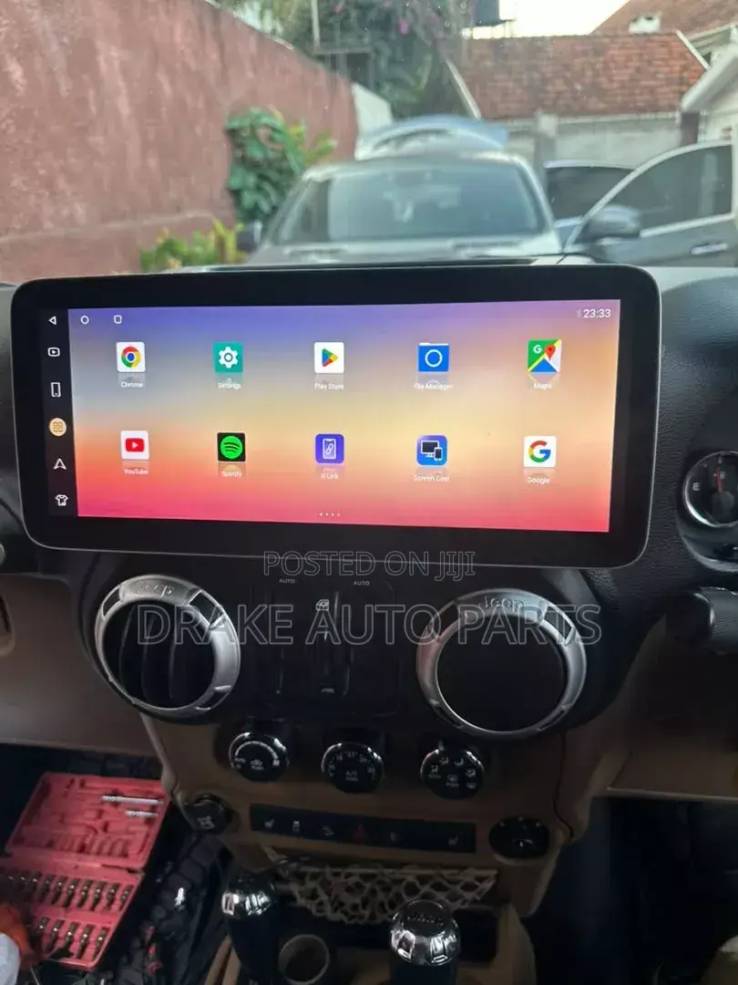 12.3 Inches Android Radio for Jeep Wrangler 2016 Available
