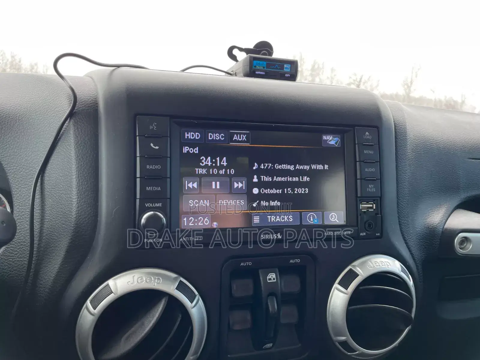 Android Radio System for Jeep Wrangler 2011_2018