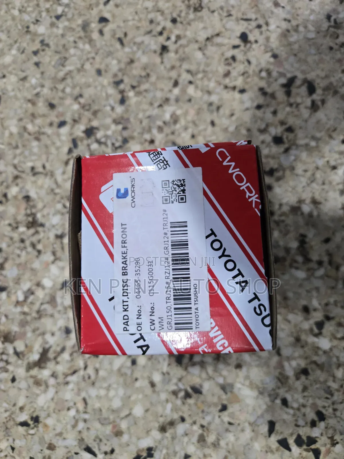 Landcruiser Lc150 Front Brake Pads ( Genuine Toyota)