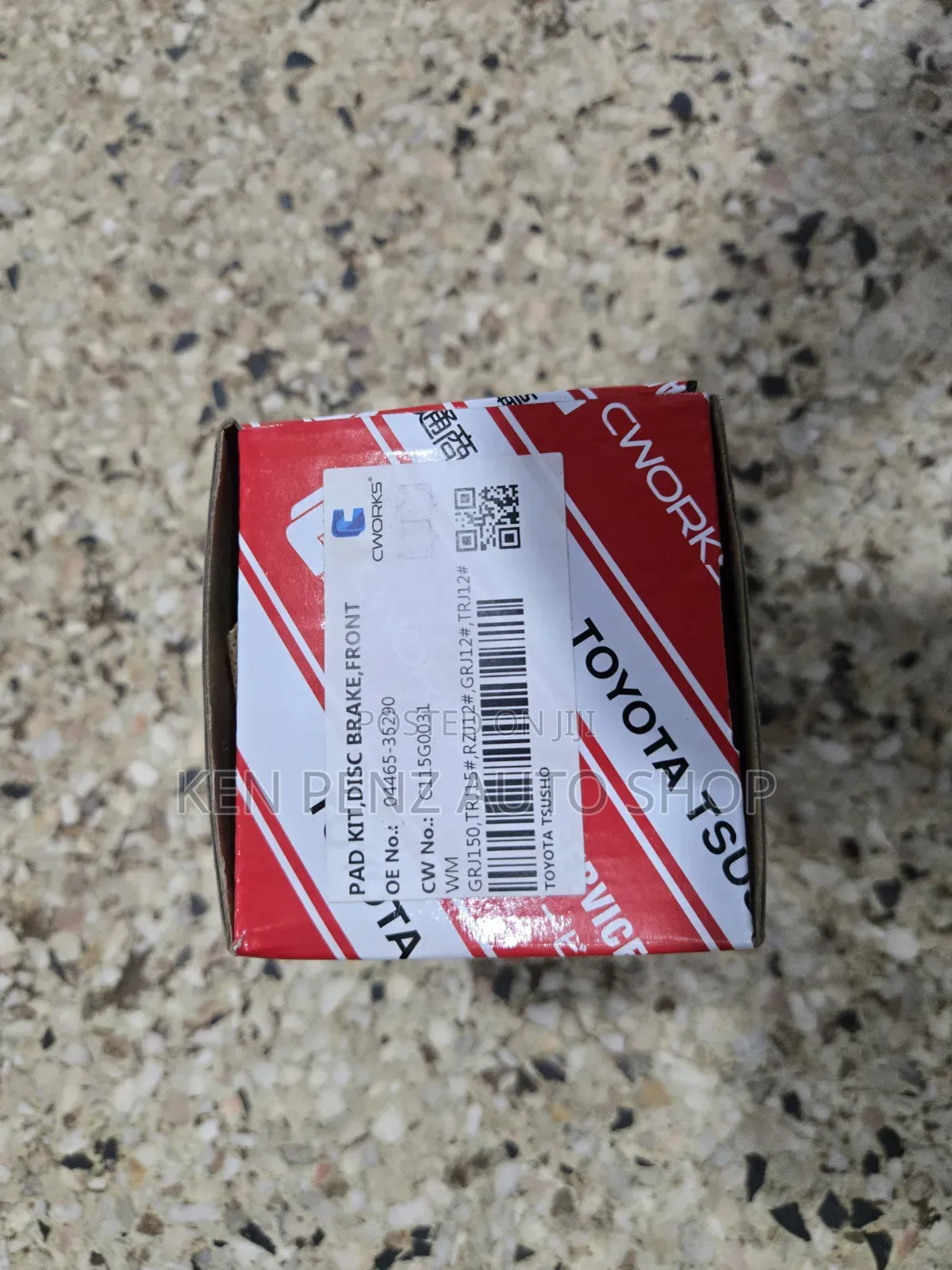 Landcruiser Lc150 Front Brake Pads ( Genuine Toyota)