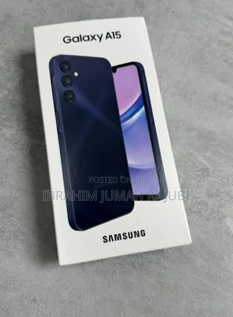 New Samsung Galaxy A15 256 GB Black
