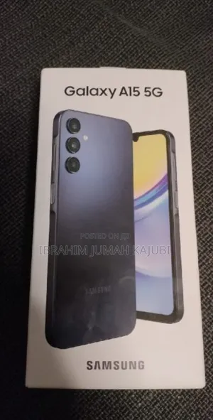 New Samsung Galaxy A15 256 GB Black