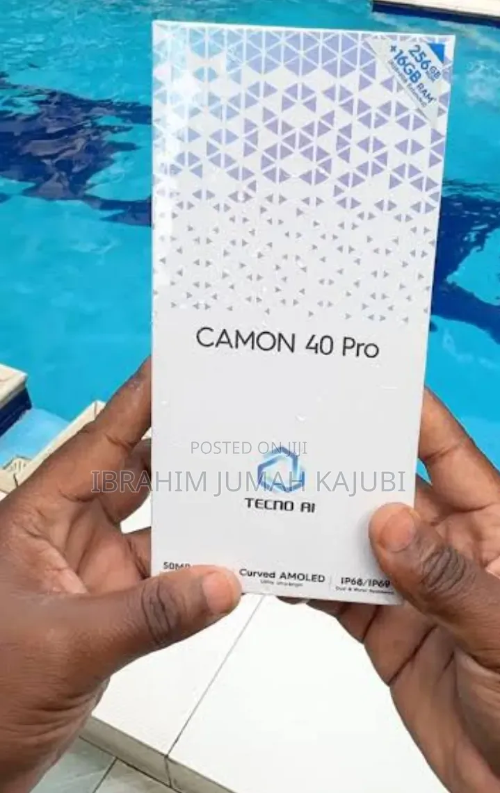 New Tecno Camon 40 Pro 4G 256 GB Blue