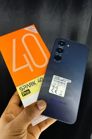 New Tecno Spark 40 Pro 256 GB Black