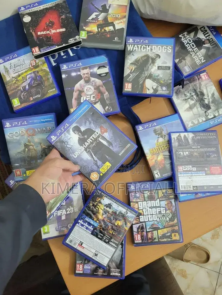 Ps4 Games on Cd's. Cheaper Than a Bottle of Nile Special.