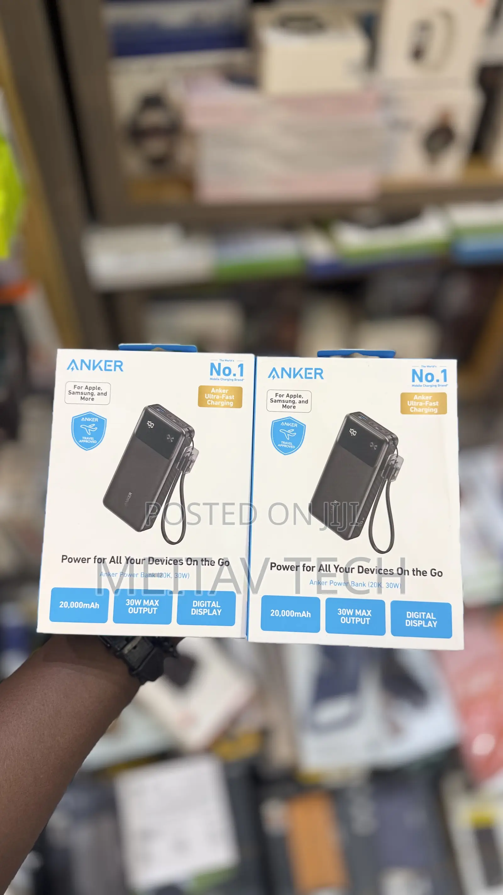Anker 30w Power Bank 20000mah