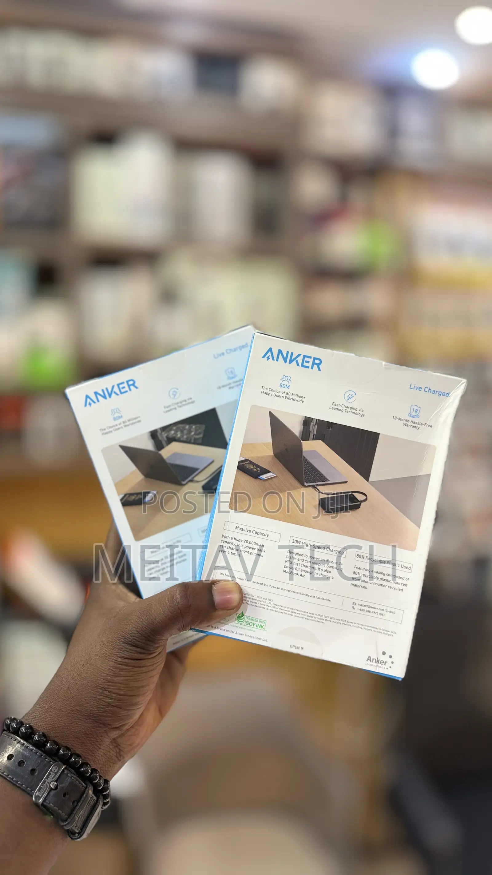 Anker 30w Power Bank 20000mah