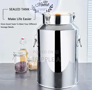 10 Litres Multifunctional Stainless Steel Air Tight Milk Can