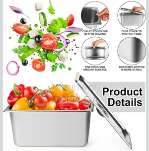 Deep Steam Table Pan With Lid