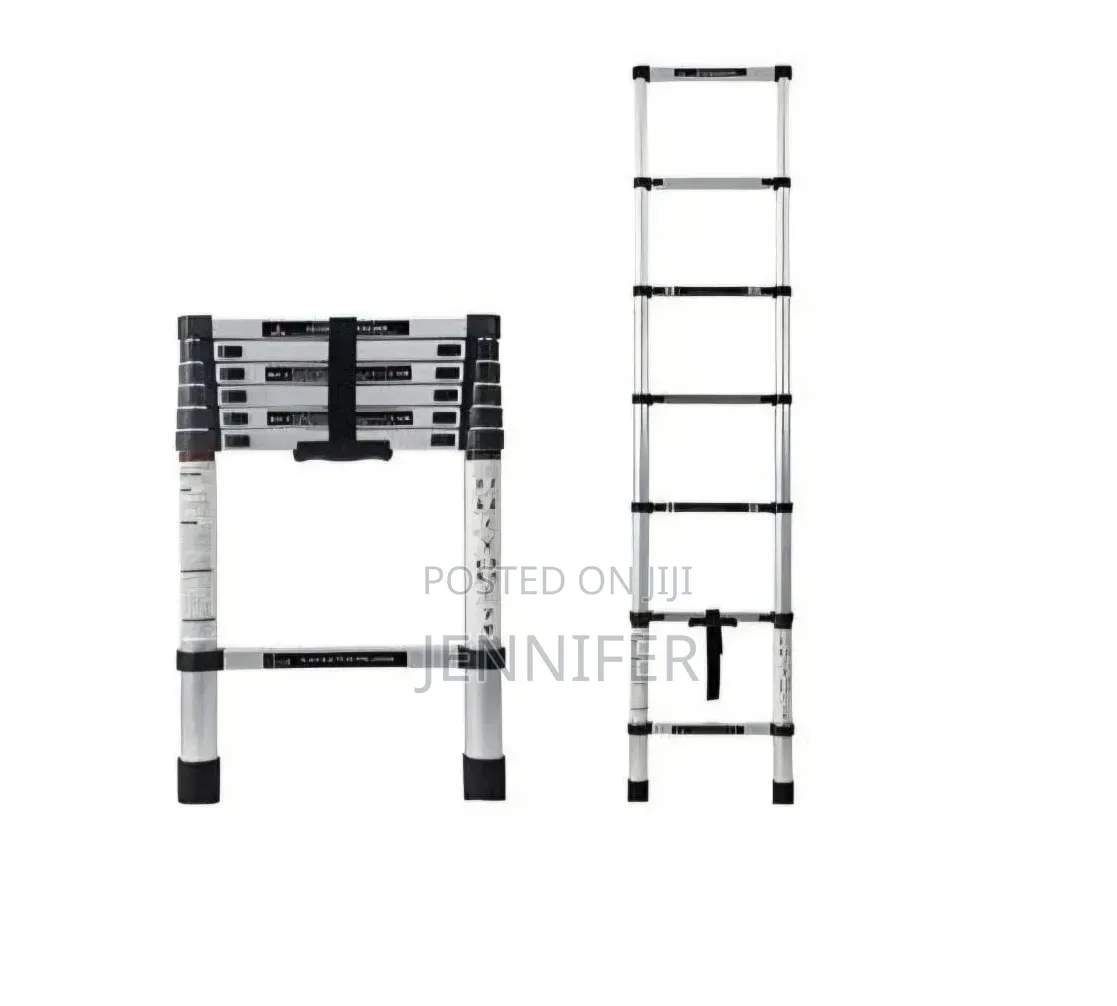 3.2-Meter (Approx. 10.5 Ft) Aluminum Telescopic Extension Ladder