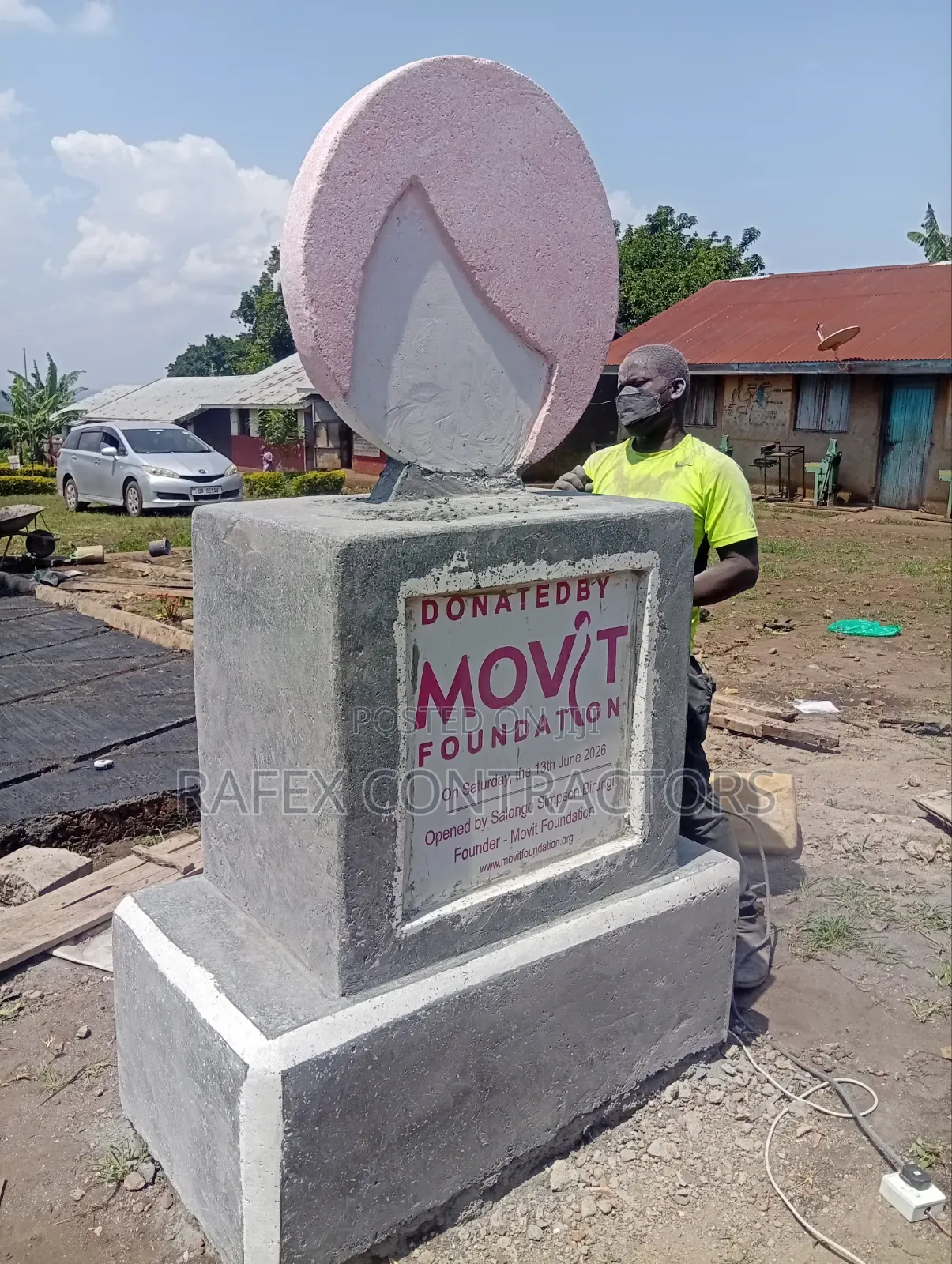 Concrete Monument