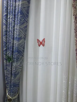Blue Decorating Fabrics Per Metre