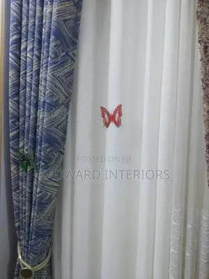 Blue Decorating Fabrics Per Metre