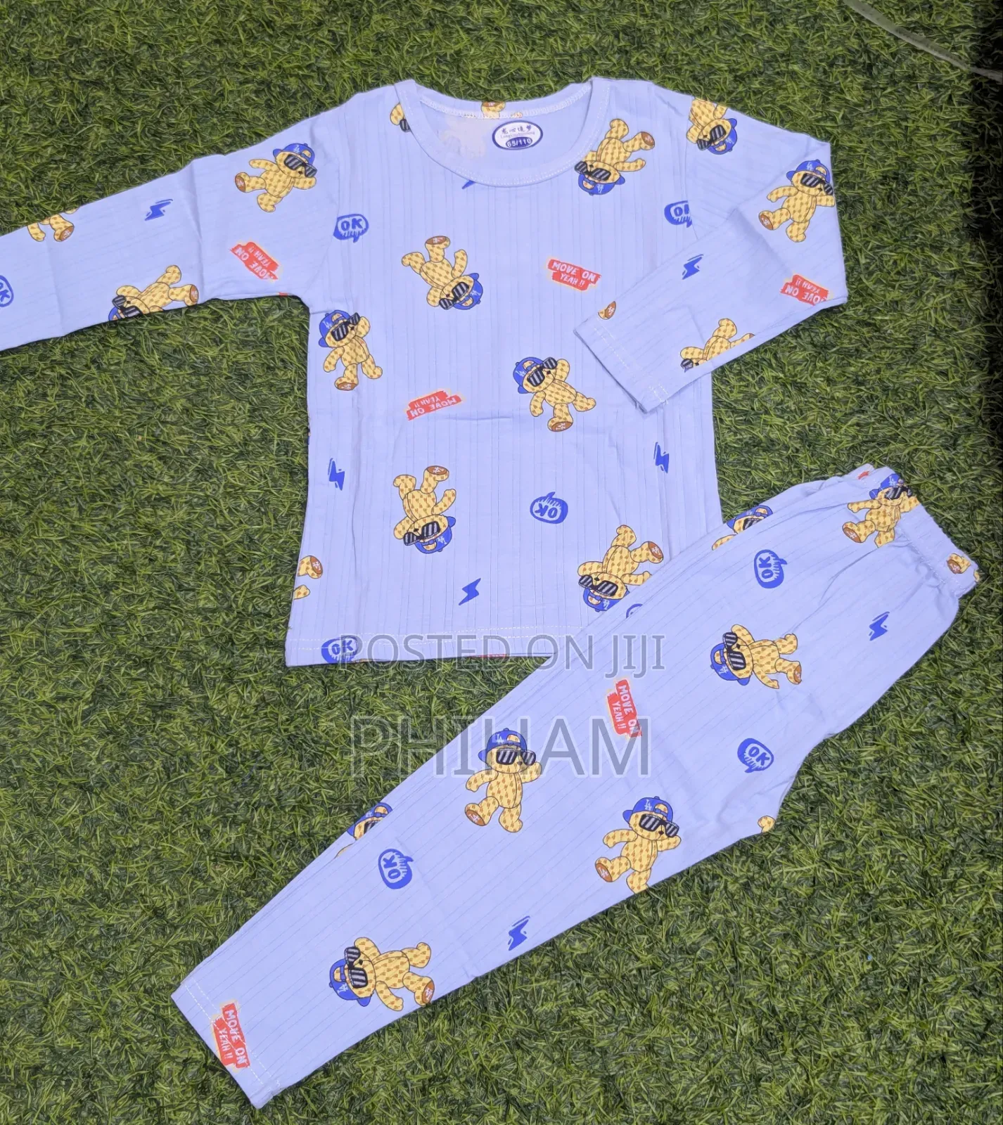 Kids Cotton Pajama Set(6m to 2yrs)