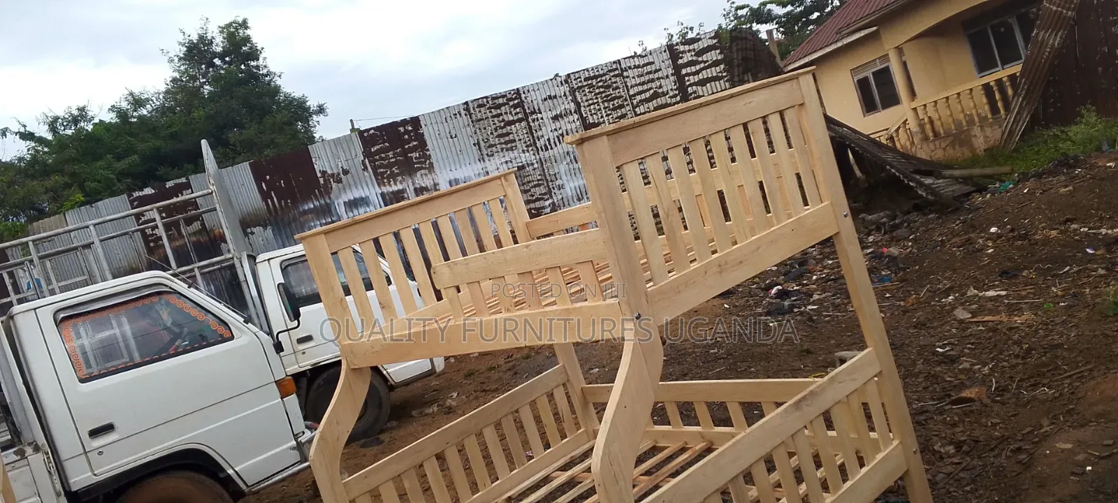 Natural Colored Decker Bed