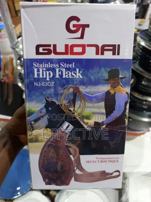 Guonai Stainless Steel Hip Flask.