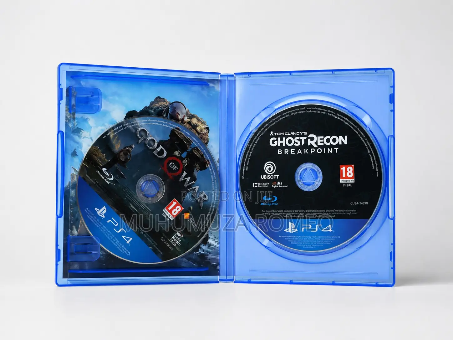 2 in 1 Ghost Recon and God of War