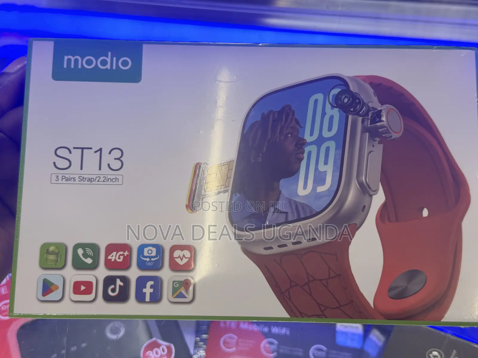Modio St13 Smartwatch Ultra 4g Network