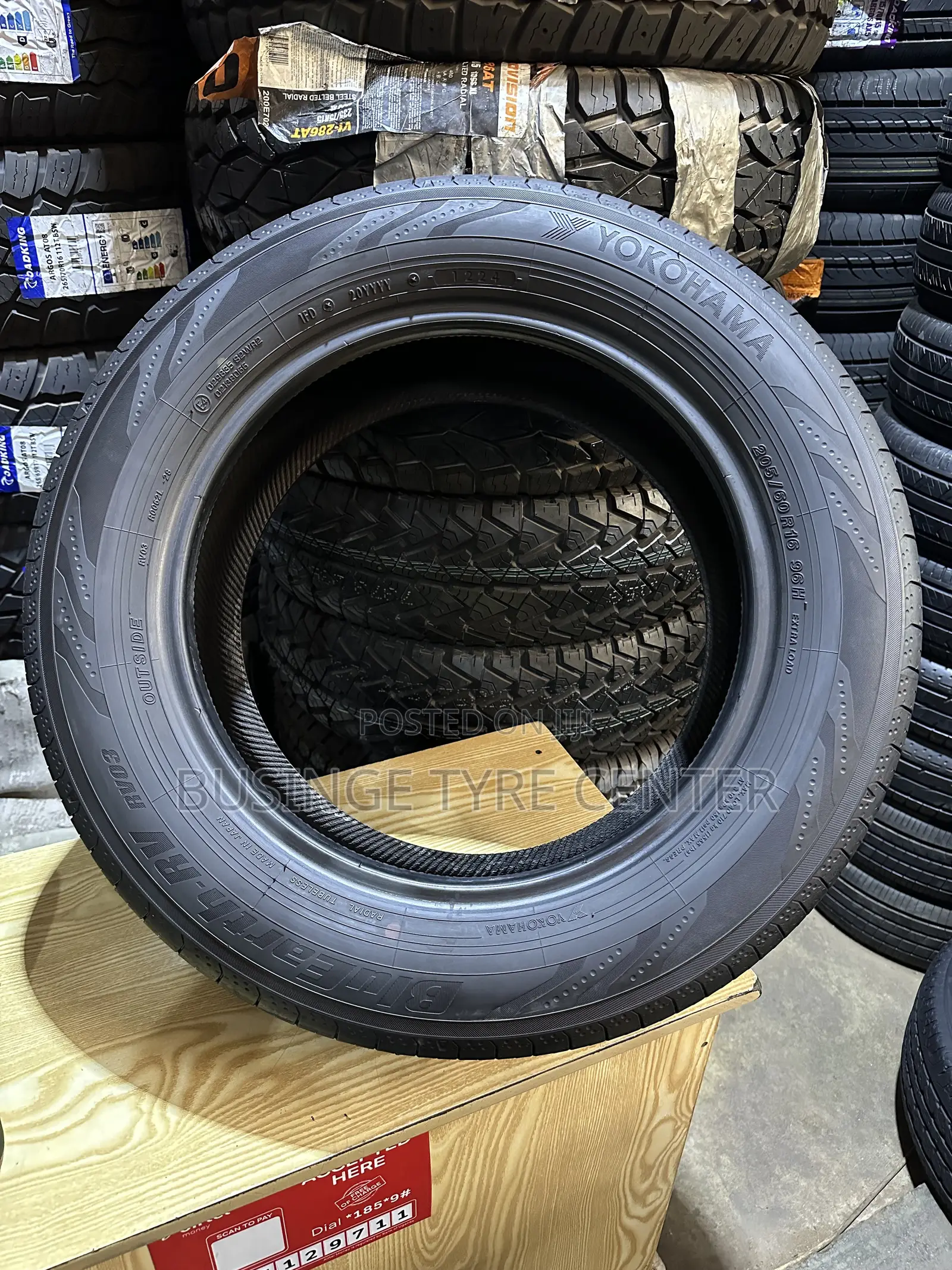 205/60r16 Yokohama Good  Condition Japan Foreign Used Tires