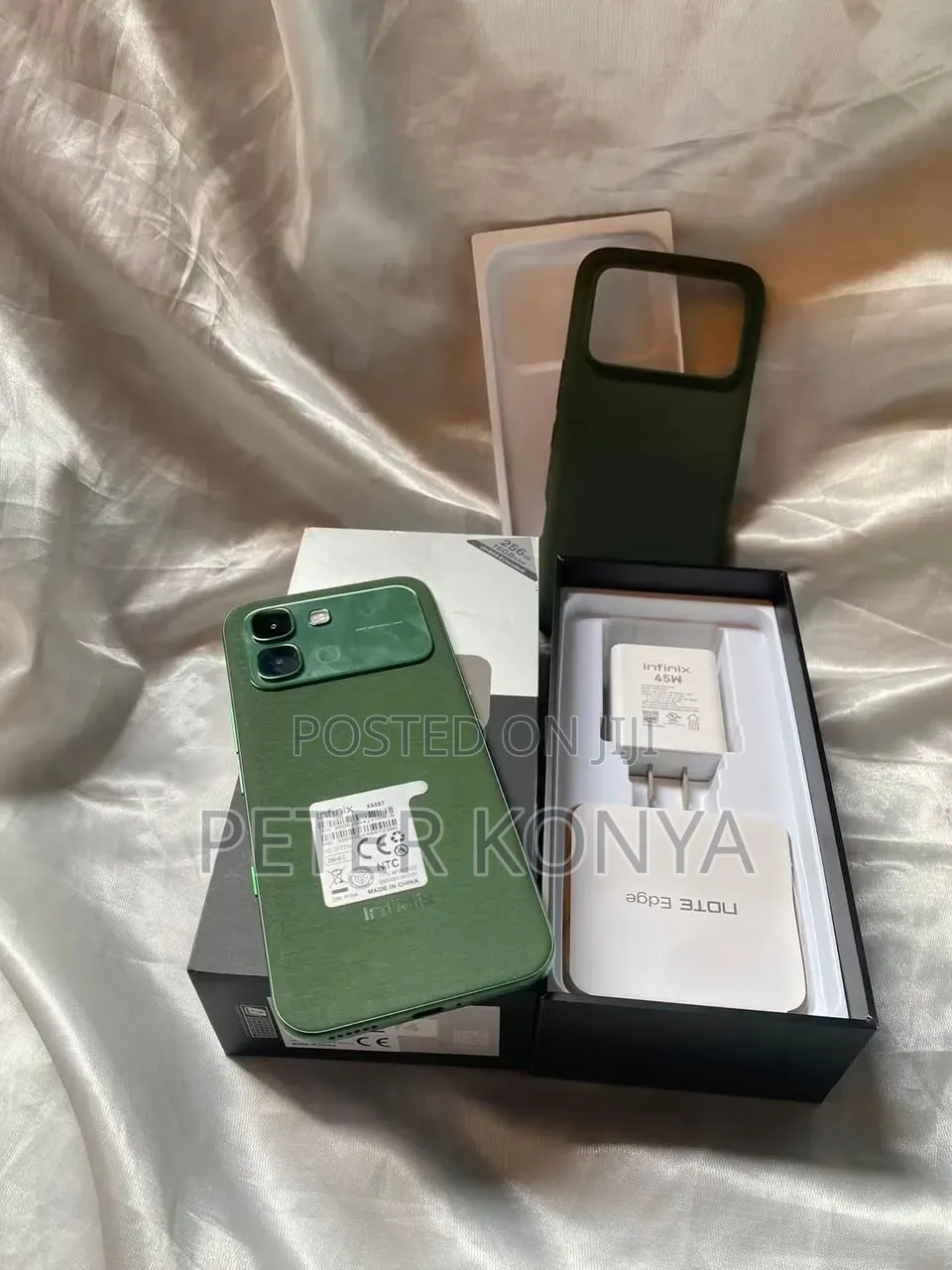 New Infinix Note Edge 256 GB Green