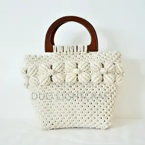 Premium Handcrafted Macrame Tote Bag