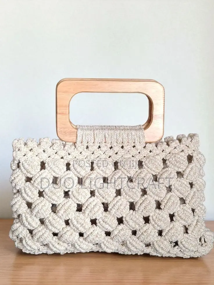 Premium Handcrafted Macrame Tote Bag