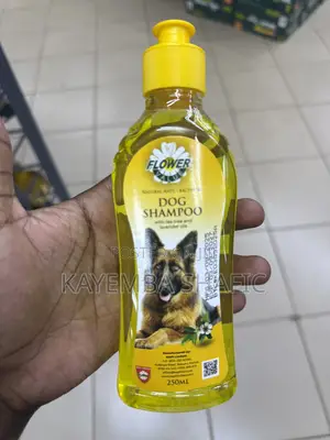 Title: Flower Value Natural Anti-Bacterial Dog Shampoo - 250ml
