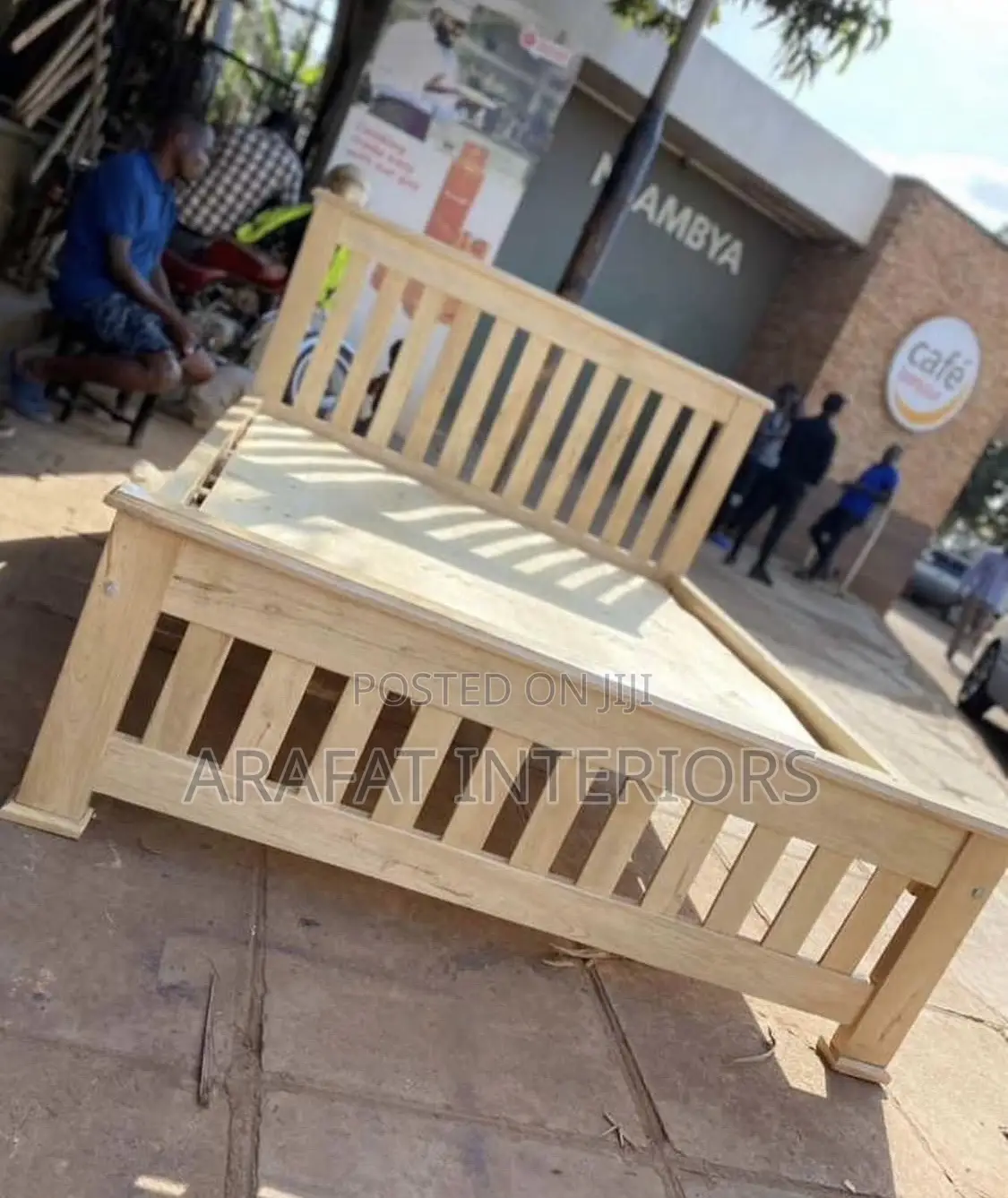 Handcrafted Solid Wood Daybed 