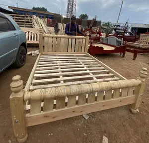 Handcrafted Solid Wood Bed Frame