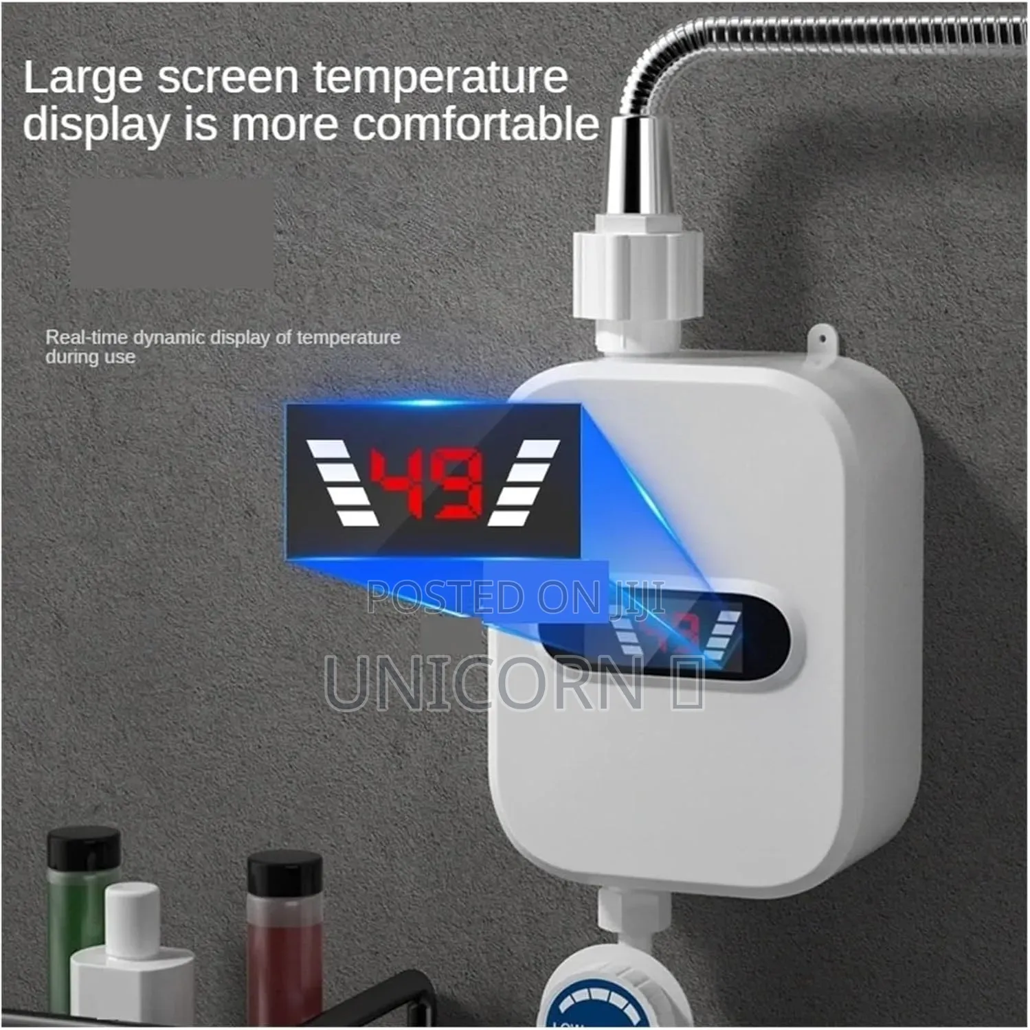 Smartex Rx-021 Instant Tankless Water Heater – 3500w Digital Control