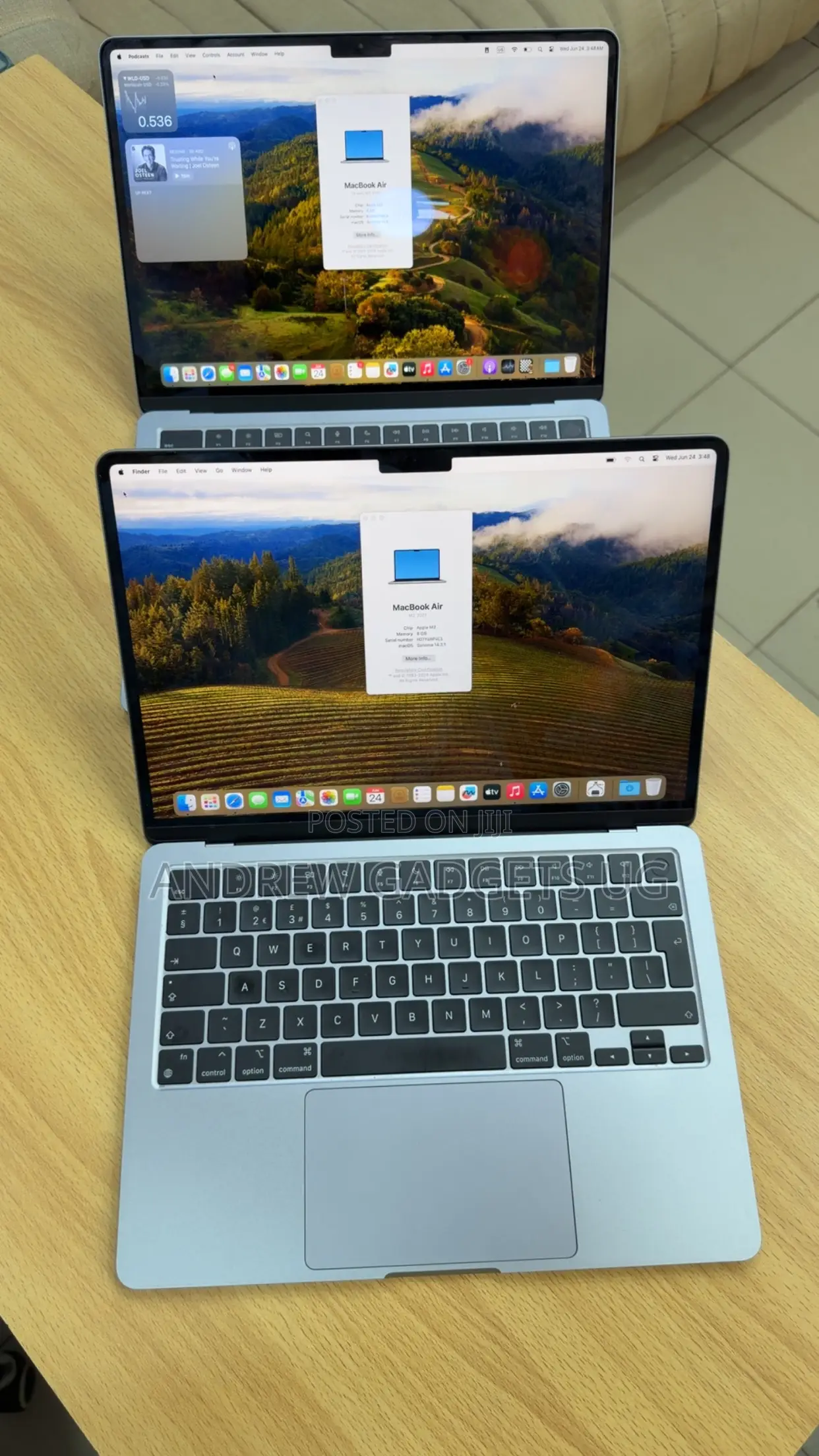 Laptop Apple MacBook Air 2024 M3 8GB Apple M3 SSD 512GB