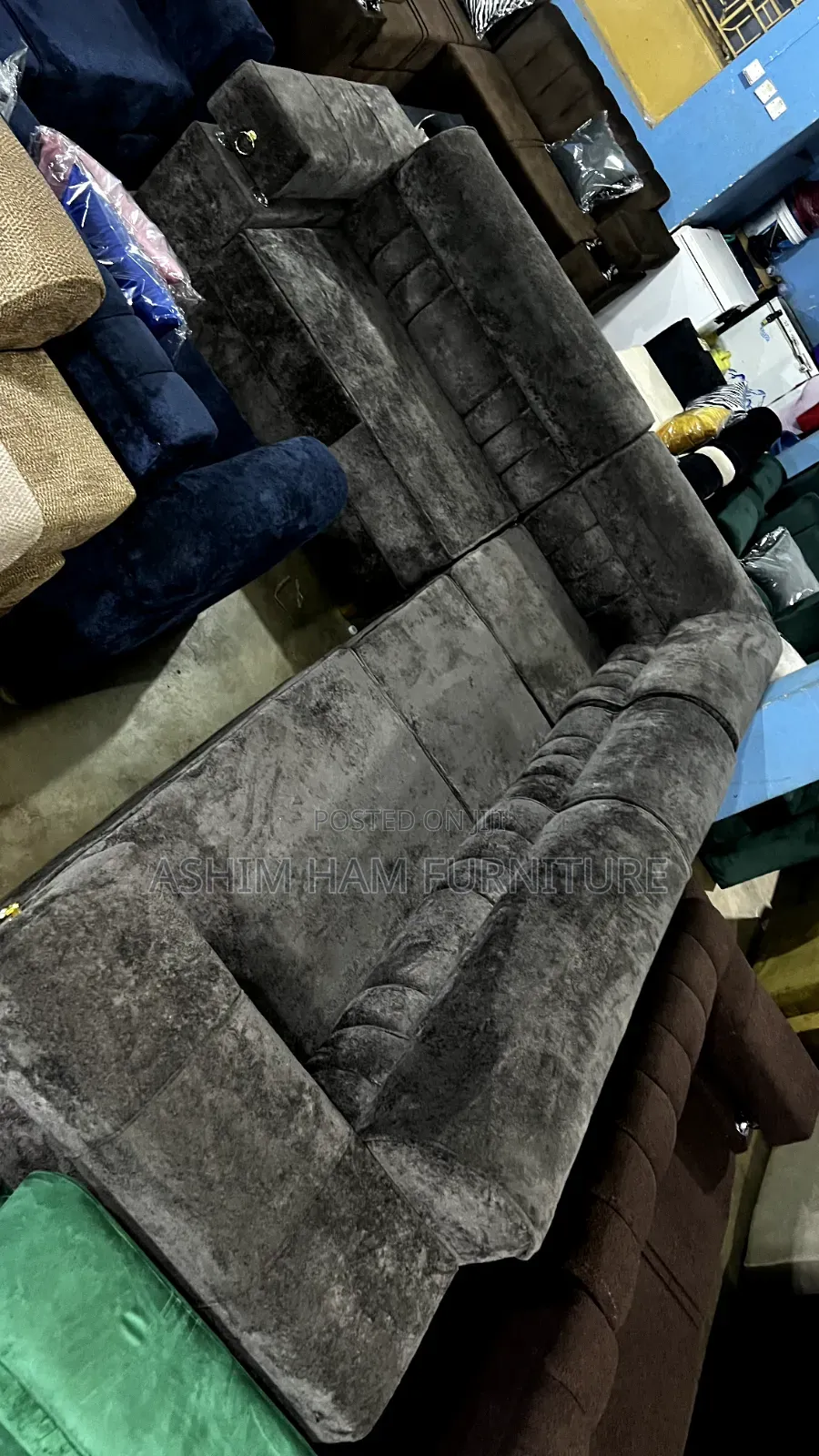 6 Seater L Sofa Set-Quality Furniture