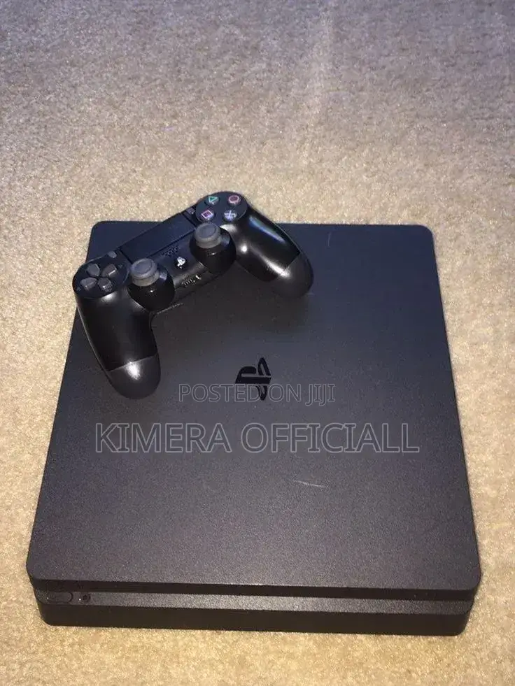 Ps4 Slim Console, 12 Installed Games, With All Accessories. Almost New