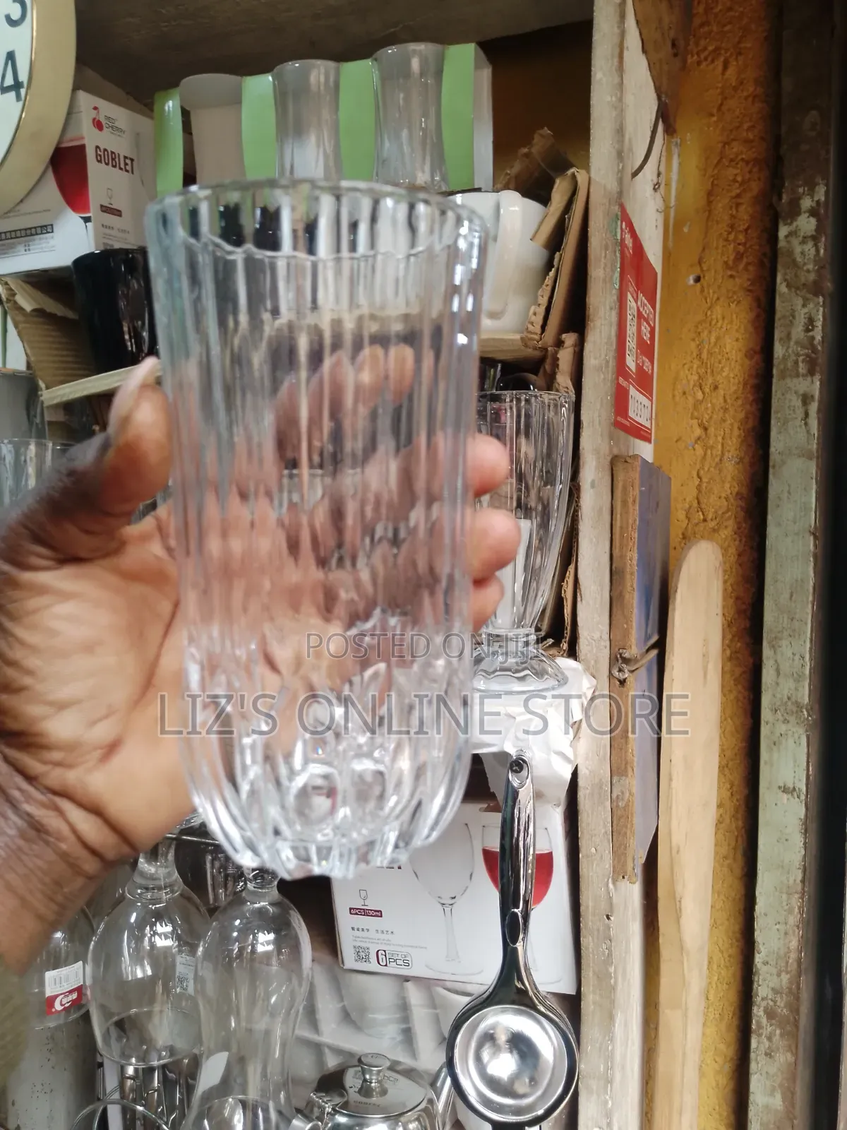 A Set of Cristal d'Arques Longchamp Highball Glasses