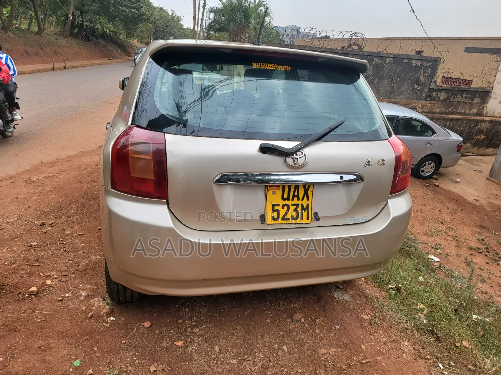 Toyota Allex 2005 Gray