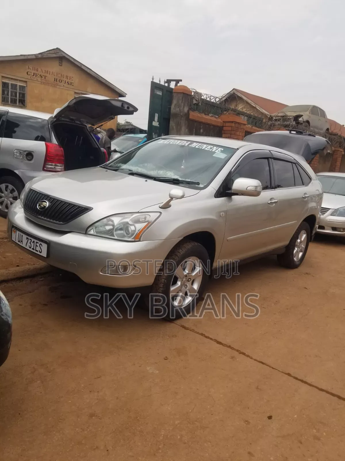 Toyota Harrier 2008 Silver