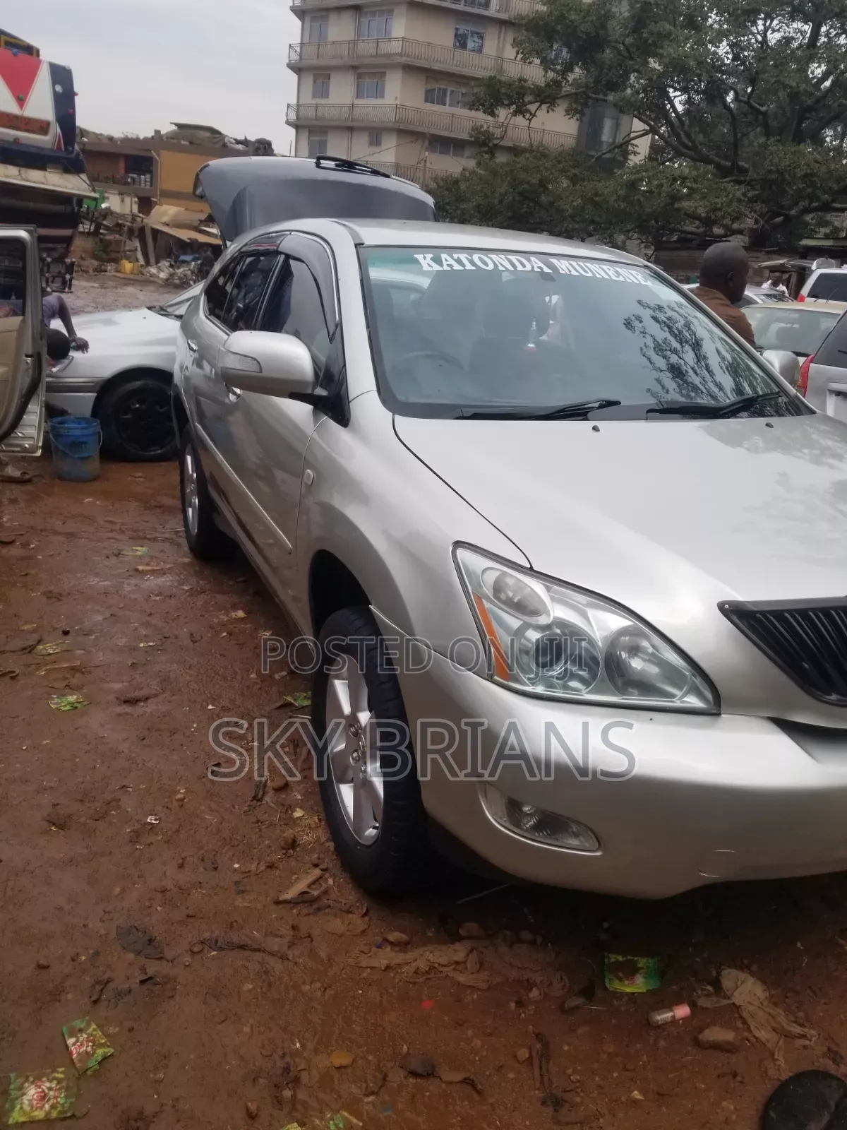 Toyota Harrier 2008 Silver