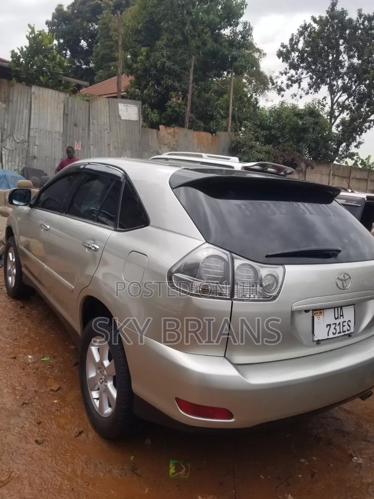 Toyota Harrier 2008 Silver