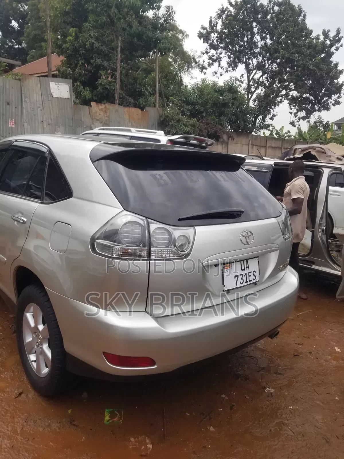Toyota Harrier 2008 Silver