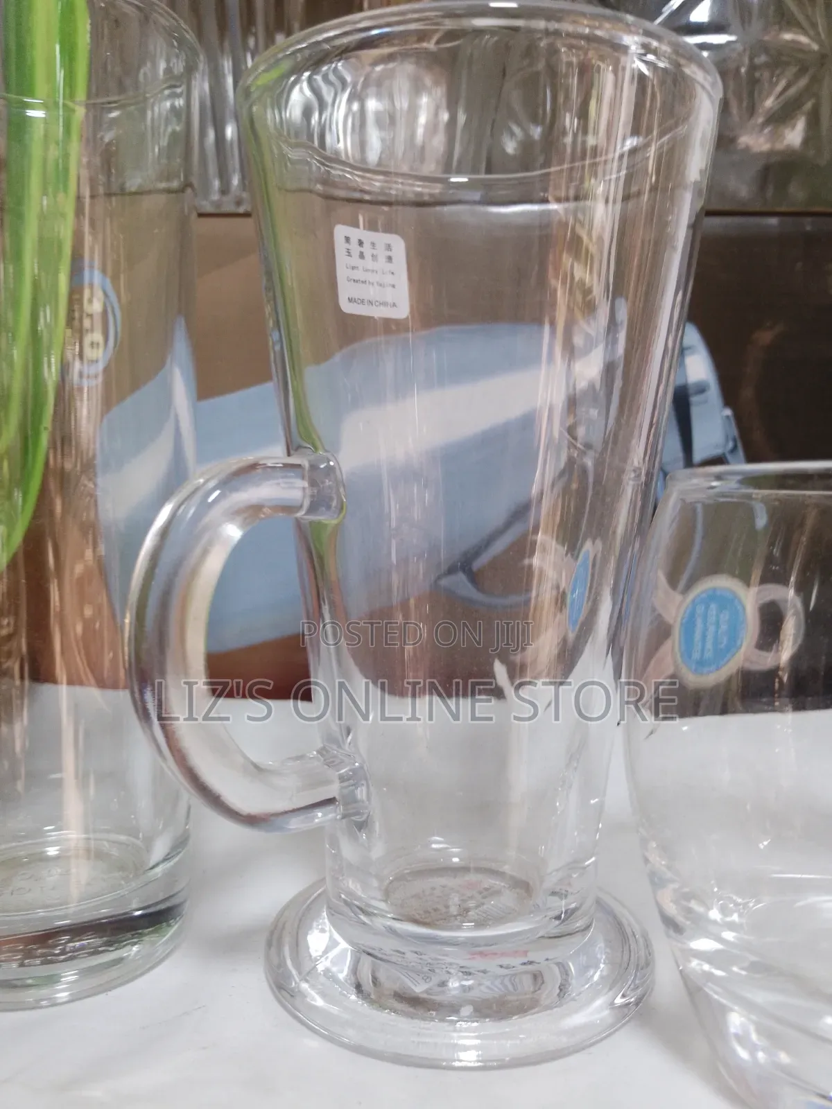 Glass Latte Mug 6 Piece